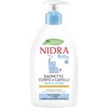 Nidra Baby Bagnetto Corpo e Capelli Niente Lacrime šampon i gel za kupanje beba no-tears sa zobi i pantenolom 95% prirodnih sastojaka 0m+ (300ml)