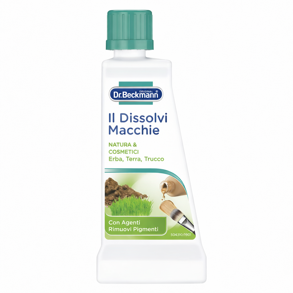 Dr. Beckmann Il Dissolvi Macchie Natura & Cosmetici con Agenti Rimuovi Pigmenti per Erba Terra Trucco Riciclabile (50ml)