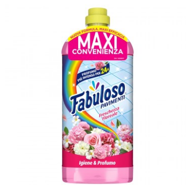 Fabuloso Pavimenti Freschezza Floreale Igiene & Profumo Profumo Più Intenso per 24h (1.25L)
