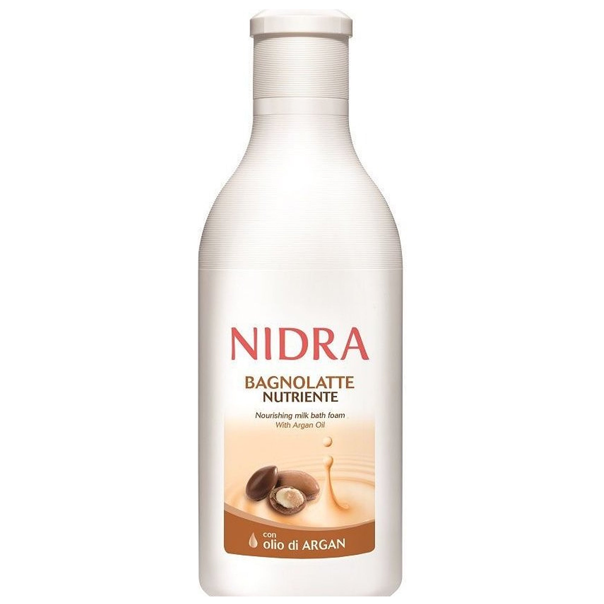 Nidra Bagnolatte Nutriente Olio di Argan hranjiva pjena za kupanje sa argan uljem nourishing milk bath foam mlijeko i argan (750ml)