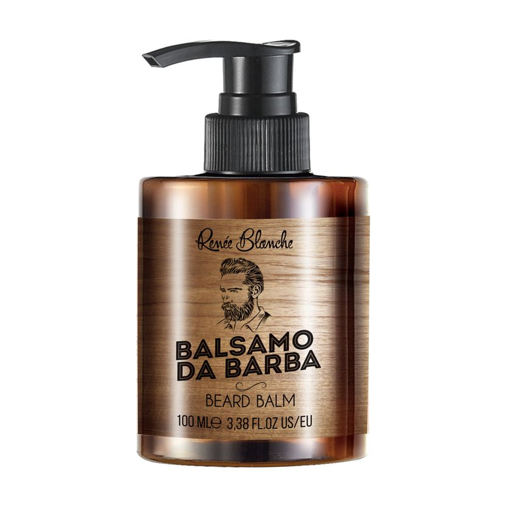 Renée Blanche Balsamo da Barba Beard Balm balzam za bradu i brkove omekšava i njeguje premium formula sa pumpicom za muškarce (100ml)