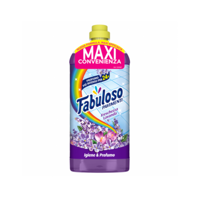 Fabuloso Pavimenti Freschezza Lavanda Igiene & Profumo Profumo Più Intenso per 24h (1.25L)