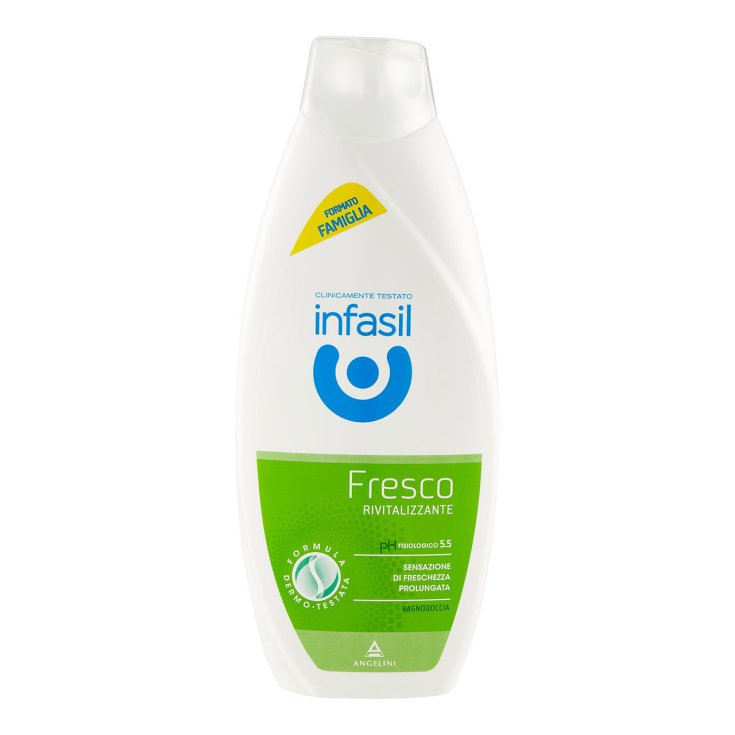 Infasil Fresco Rivitalizzante Bagnodoccia gel za tuširanje pH fiziološki 5.5 formula dermo-testata produžena svježina klinički testiran formato famiglia (750ml)