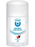 Infasil Neutro Extra Delicato Deo Stick dezodorans antimrlja i na obojenim tkaninama formula no residui klinički testiran (40ml)