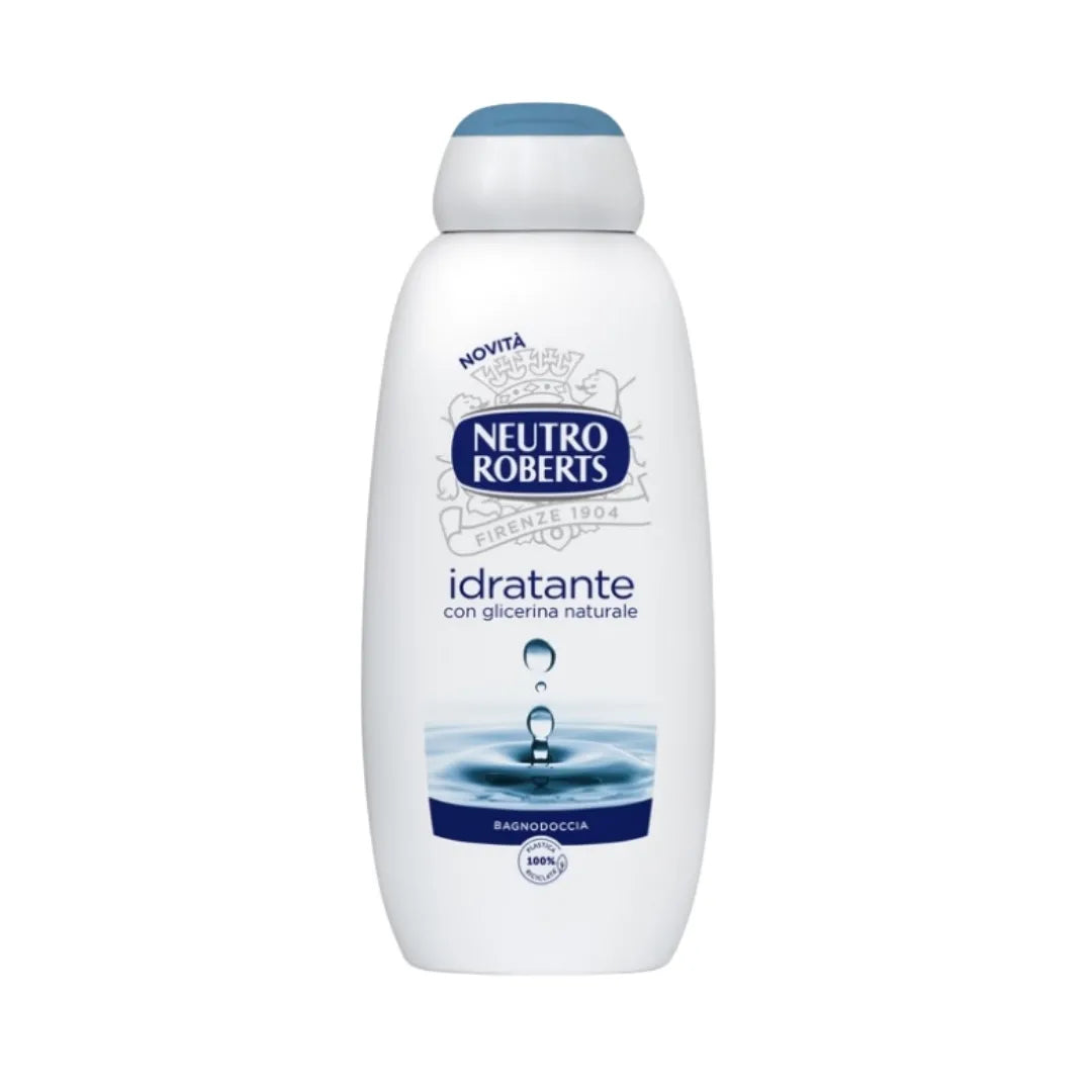 Neutro Roberts Idratante Bagnodoccia con Glicerina Naturale hidratantni gel za tuširanje prirodna glicerina novità plastica 100% riciclata Firenze 1904 (400ml)