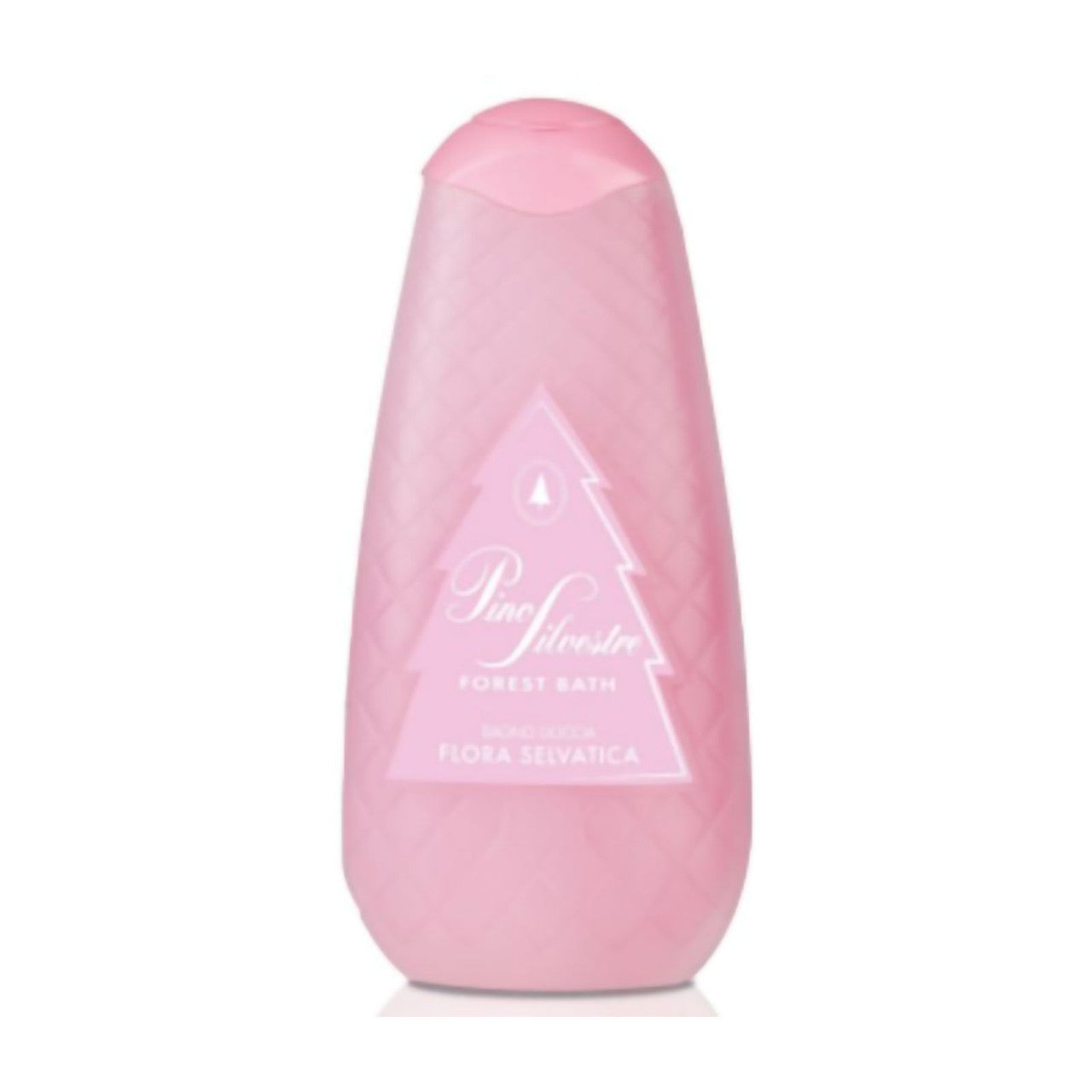Pino Silvestre Forest Bath Bagnoschiuma Flora Selvatica pjena za kupanje divlja flora nježni cvjetni miris roze boca kultni dizajn Made in Italy (500ml)