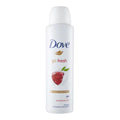 Dove Go Fresh Pomegranate Deo Spray dezodorans miris nara sa 1/4 hidratantne kreme anti-perspirant 48h zaštita 0% alkohola (150ml)