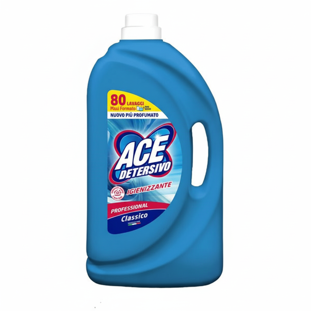 ACE Detersivo Igienizzante Classico Professionale (80 pranja)