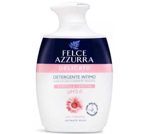 Felce Azzurra Delicato Detergente Intimo pH 5.0 intimna njega ginekološki testiran con calendula molecola antiodore formula lenitiva intimate wash (200ml)
