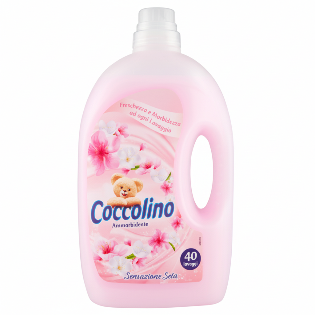 Coccolino Ammorbidente Sensazione Seta Freschezza e Morbidezza (40 pranja)