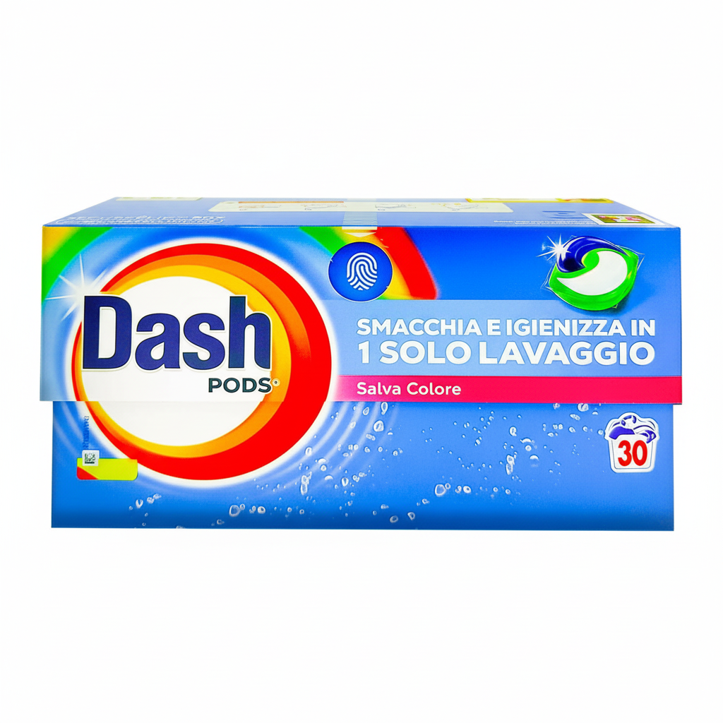 Dash Pods Salva Colore - Smacchia e Igienizza (30 pranja)