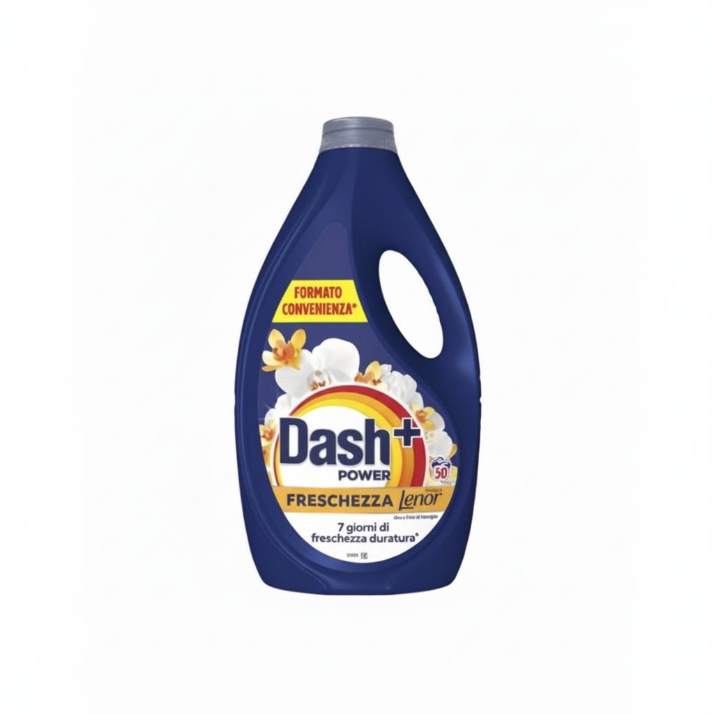 Dash+ Power Freschezza Lenor Detersivo Liquido (50 pranja)