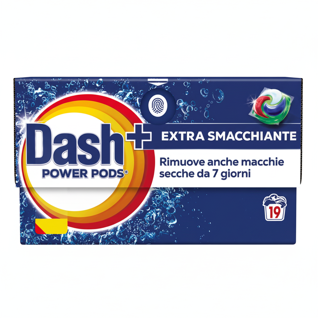 Dash Power Pods Extra Smacchiante Kapsule za Pranje 19 Pranja