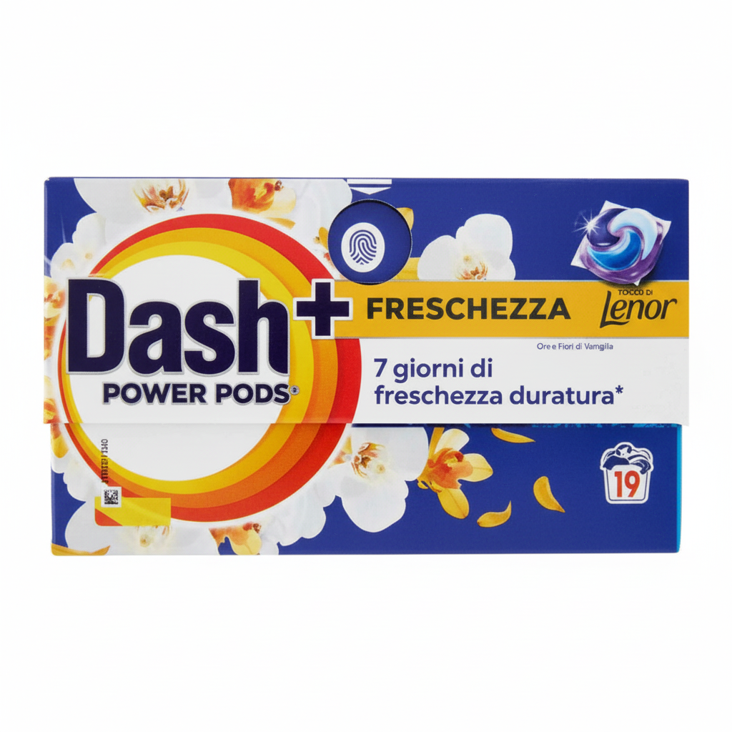 Dash Power Pods + Lenor Freshness (19 kapsula)