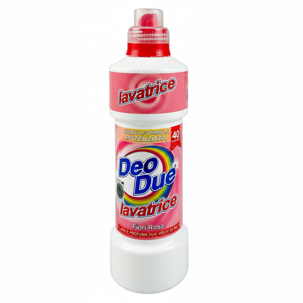 Deo Due Lavatrice Fiori Rosa - Lava e Profuma (40 pranja)