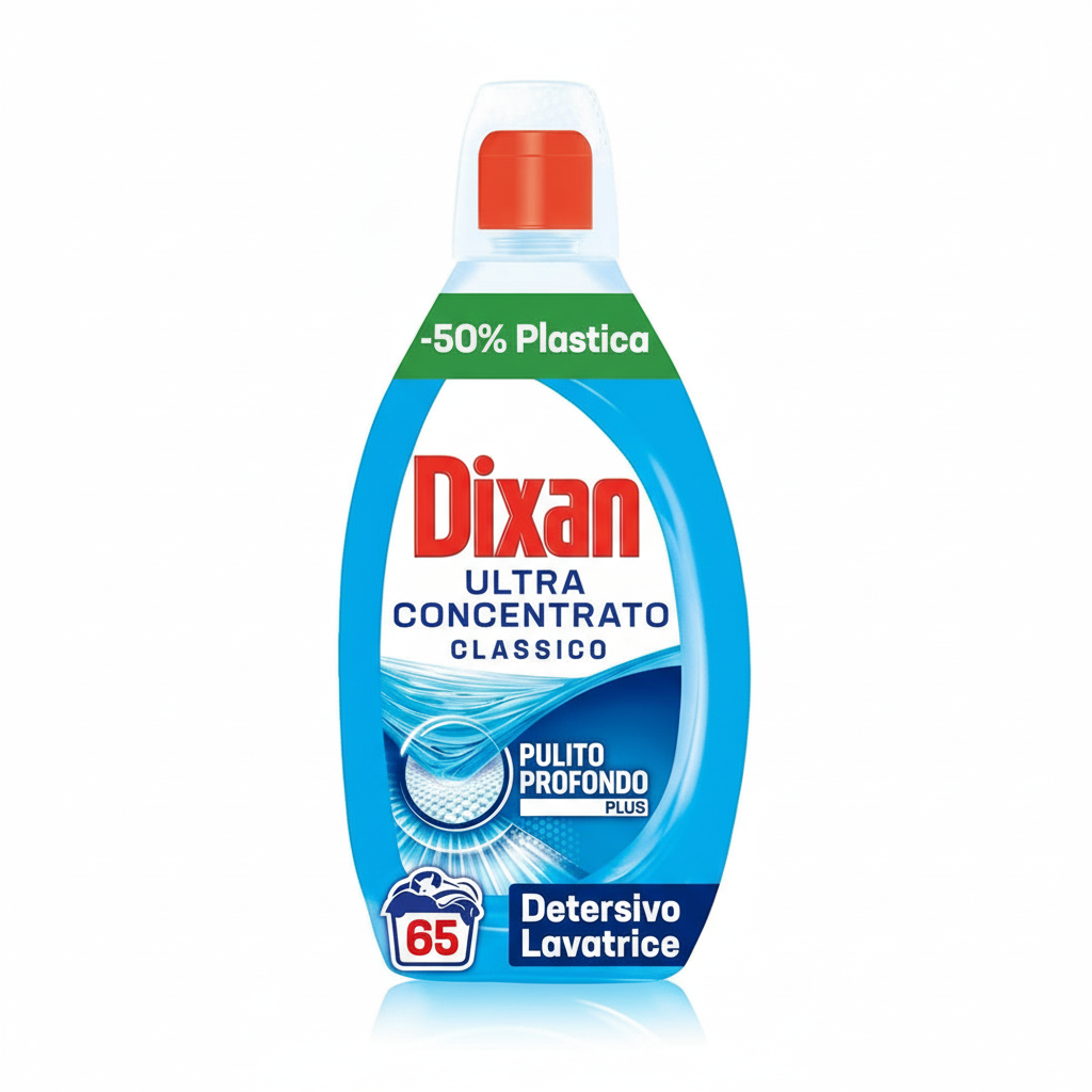 Dixan Ultra Concentrato Classico Detersivo Lavatrice (65 pranja)