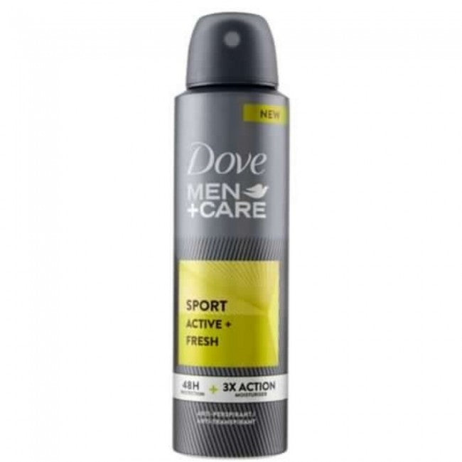 Dove Men+Care Sport Active + Fresh Deo Spray anti-perspirant za muškarce sportska svježina 48h zaštita 3x action hidratacija novo (150ml)