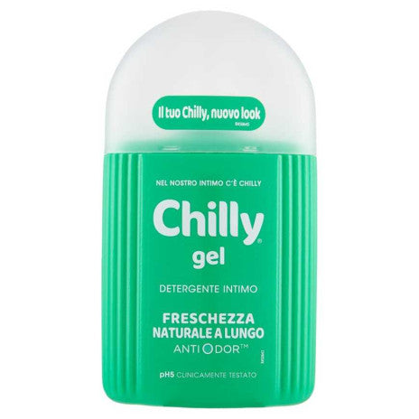 Chilly Gel Detergente Intimo Freschezza Naturale a Lungo AntiOdor pH 5 dugotrajnja prirodna svježina intimna njega novo pakovanje il tuo Chilly nuovo look klinički testiran (200ml)