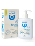 Infasil Neutro Delicato Detergente Intimo pH 5.5 rispetto e delicatezza per tutta la famiglia pump dispenser approvato dai ginecologi NUOVO klinički testiran Angelini (300ml)