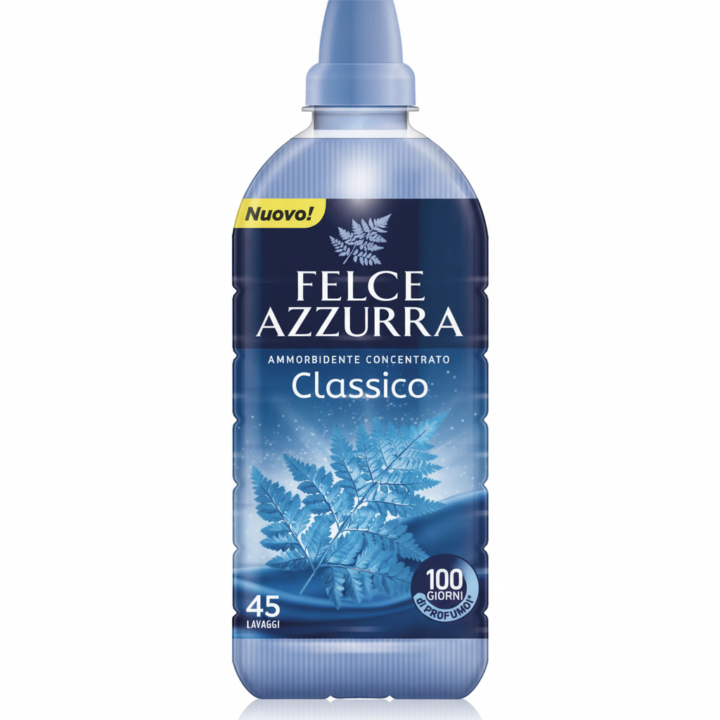 Felce Azzurra Ammorbidente Concentrato Classico 100 Giorni di Profumo (45 pranja)