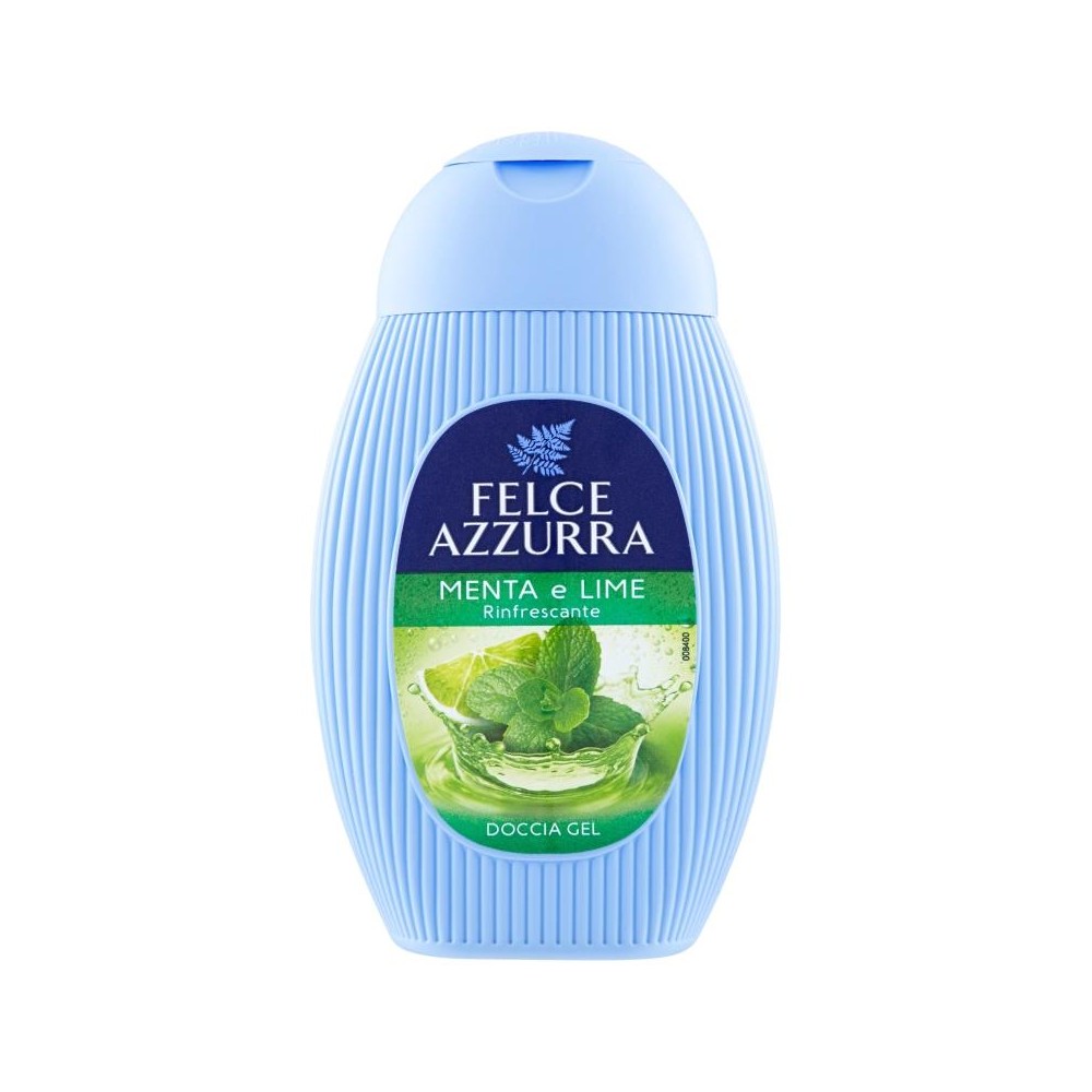 Felce Azzurra Menta e Lime Rinfrescante Doccia Gel gel za tuširanje menta i limeta intenzivno osvježavajući miris ikonična plava boca Made in Italy (250ml)