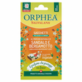 Orphea Salvalana Sacchetti Sandalo e Bergamotto mirisne vrećice sandalovina i bergamot prirodni miris biljne granule zaštita 3 mjeseca (3 komada)