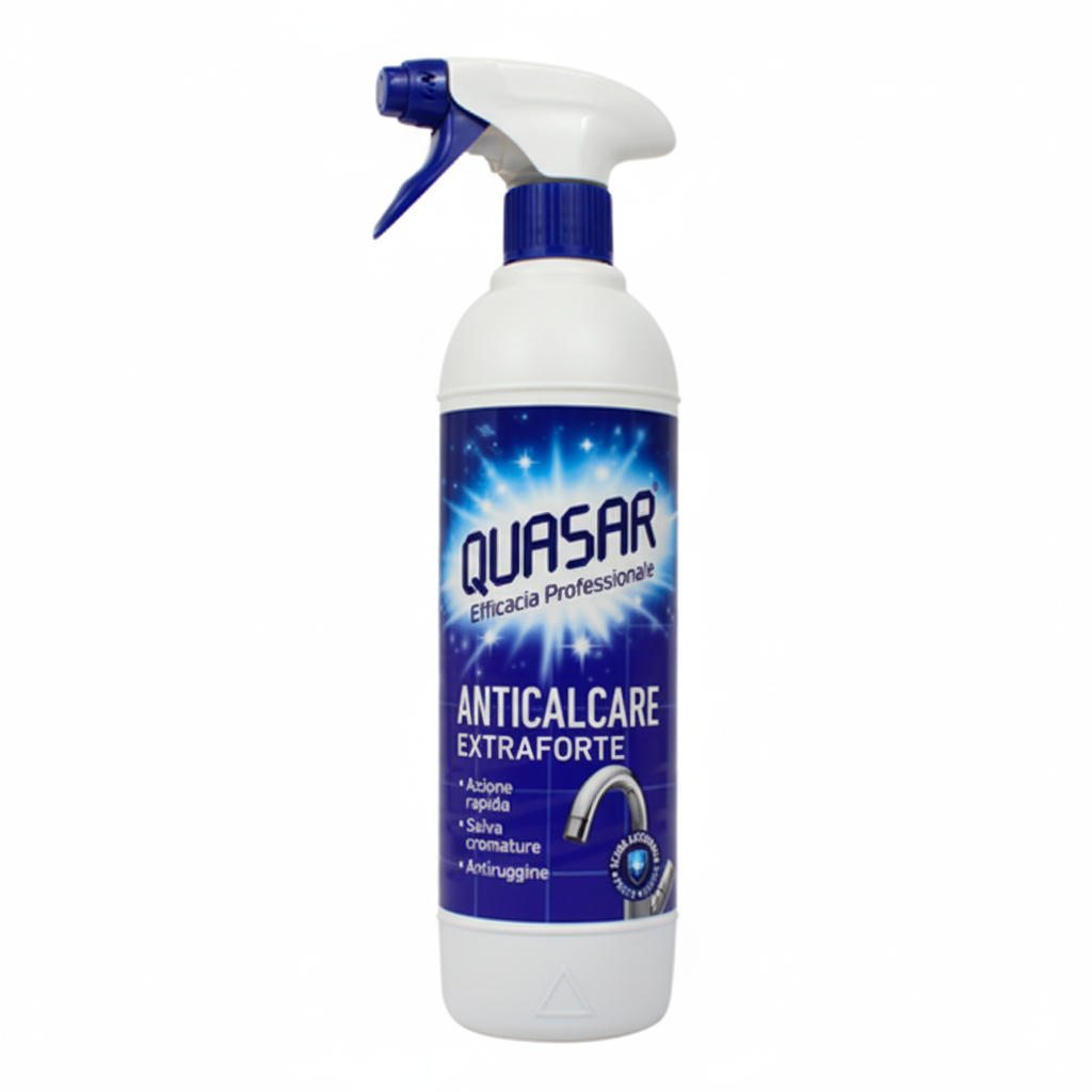 Quasar Linea Professionale Anticalcare Extraforte Rimuove Calcare Ostinato Non Graffia (750ml)