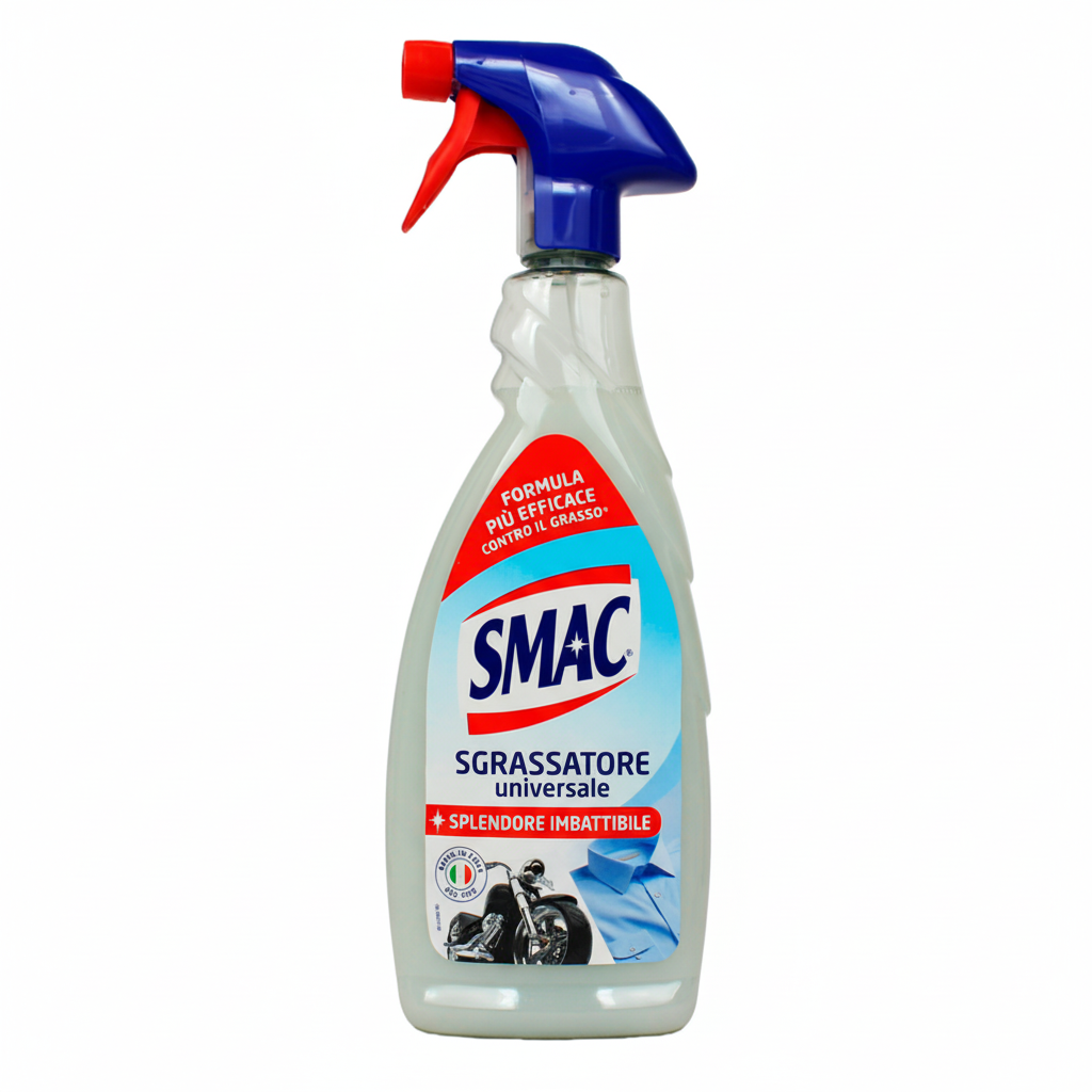 Smac Sgrassatore Universale Formula Più Efficace Contro il Grasso Splendore Imbattibile (650ml)