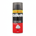 Gillette Schiuma da Barba Profumo Originale Regular Espuma de Afeitar Fino a 8 Mesi di Rasatura Shaving Foam (400ml)