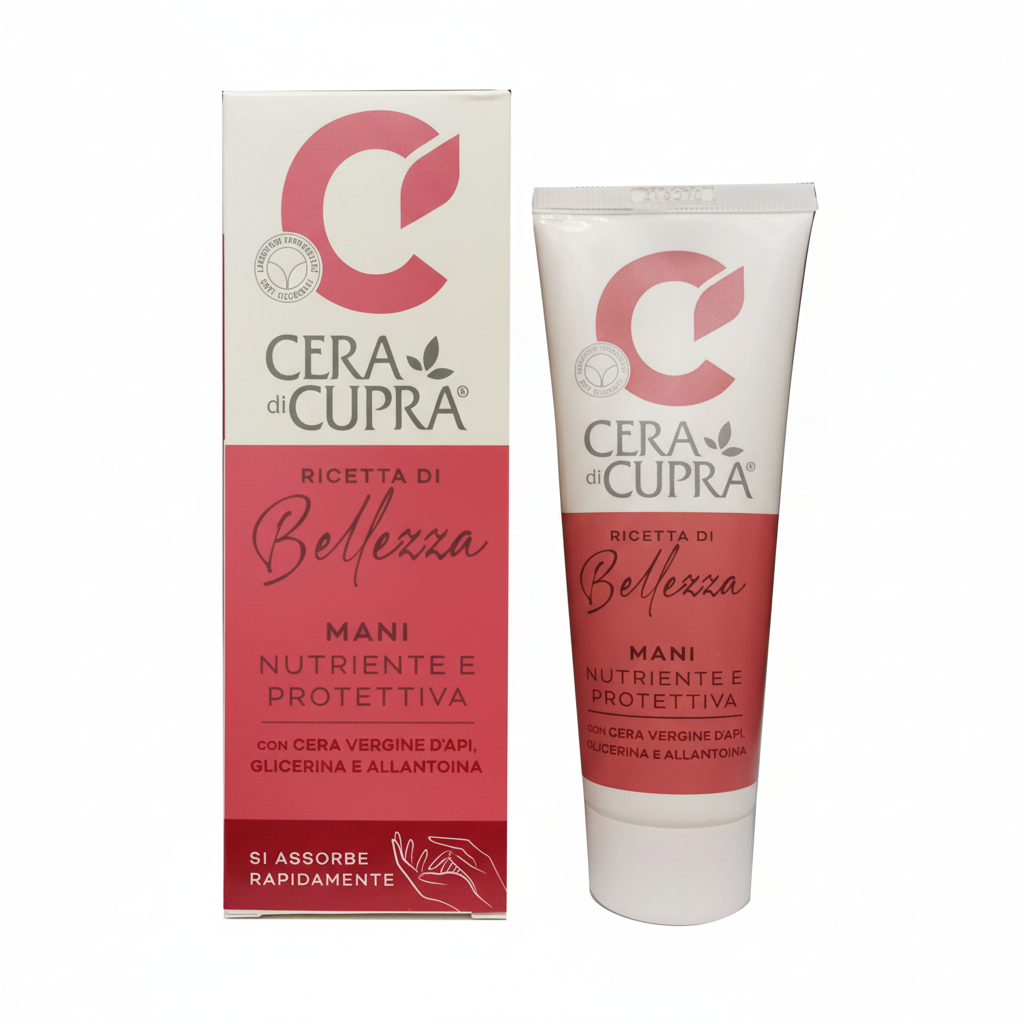 Cera di Cupra Ricetta di Bellezza Mani krema za ruke sa pčelinjim voskom glicerinom i alantoinom hranljiva i zaštitna (75ml)