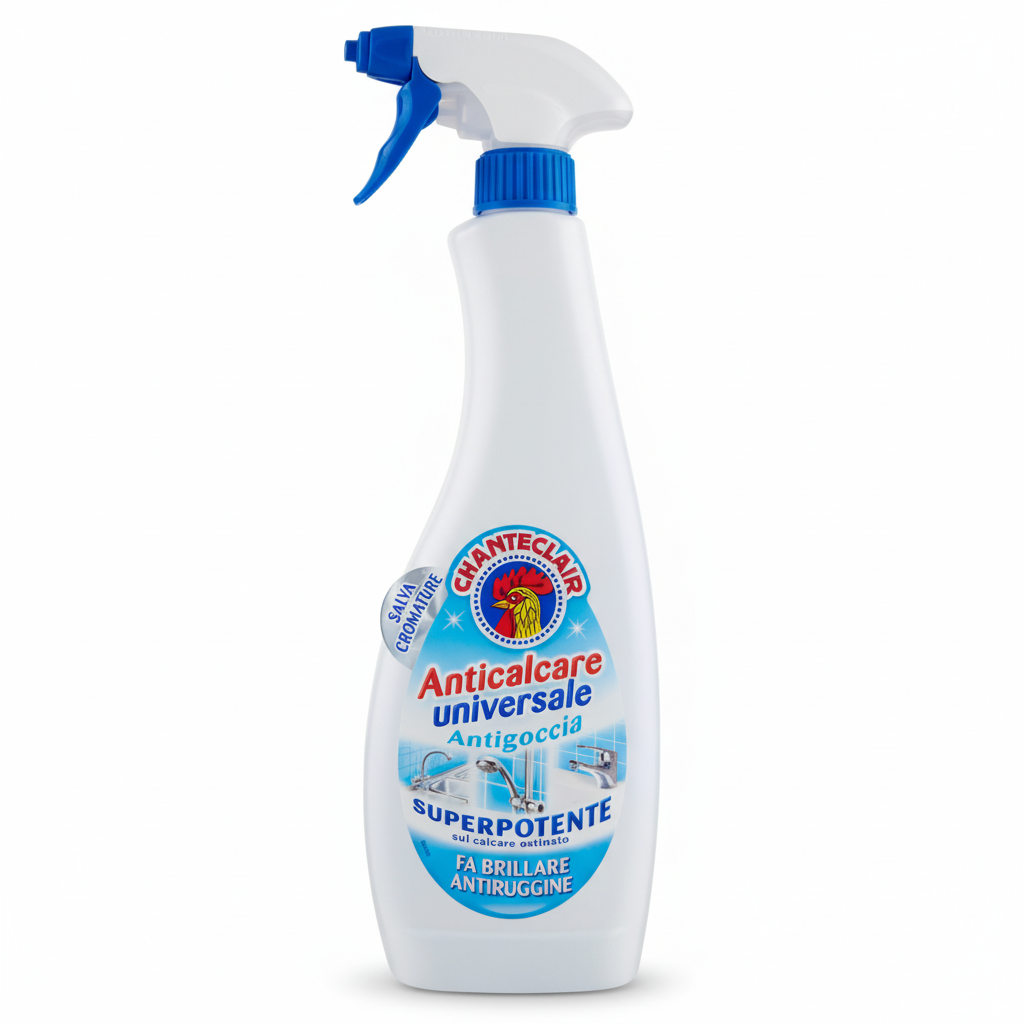 Chanteclair Anticalcare Universale Antigoccia Superpotente Fa Brillare Antiruggine Senza Graffiare (625ml)