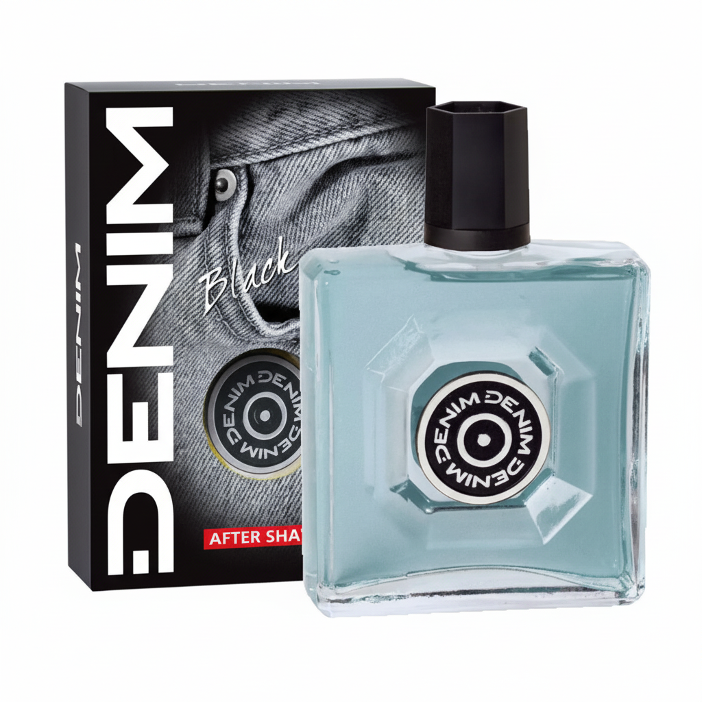 Denim Black After Shave losion poslije brijanja muški miris osvježava i umiruje kožu denim stil (100ml)