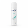 Dove Fresh Deo Spray dezodorans 48h zaštita svježi miris sa 1/4 hidratantne kreme 0% alkohola (150ml)