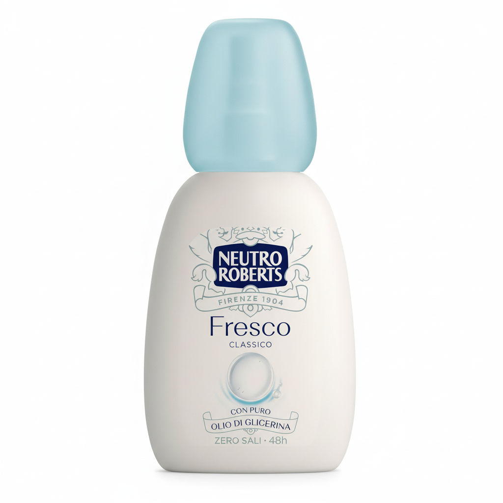 Neutro Roberts Fresco Classico Vapo dezodorans sa čistim uljem glicerina 48h zaštita 0% soli aluminijuma (75ml)