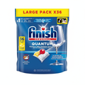 Finish Powerball Quantum Limone Pulizia e Brillantezza Efficace Senza Ammollo e Lavaggio Si Scioglie Rapidamente Anche a Basse Temperature (36 Tabs)