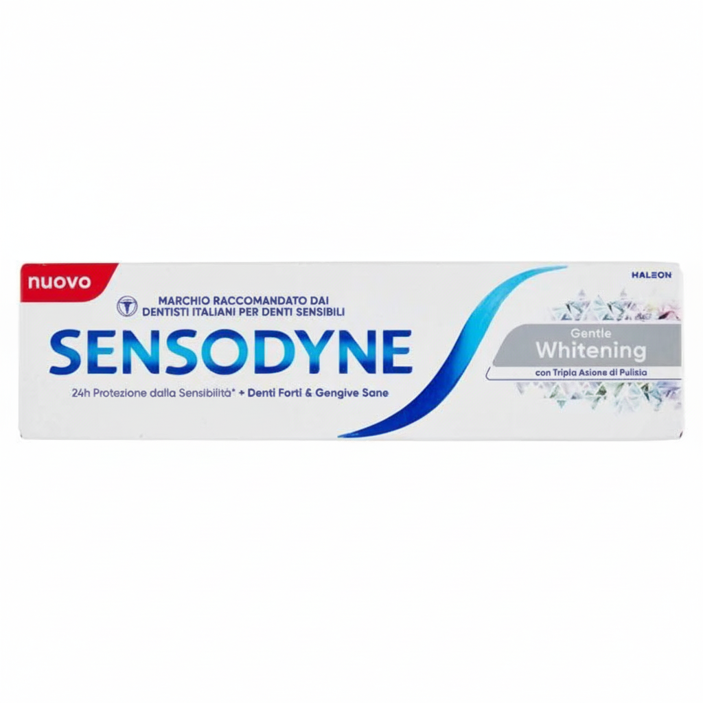 Sensodyne Gentle Whitening pasta za zube za osjetljive zube nježno bijeljenje 24h zaštita jaki zubi zdrave desni (75ml)