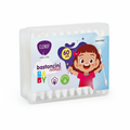 Clendy Baby Cuddles Salviettine Igienizzanti con Aloe e Fiori di Camomilla Dermatologicamente Testate Vegan Friendly Made in Italy (72 Salviettine)