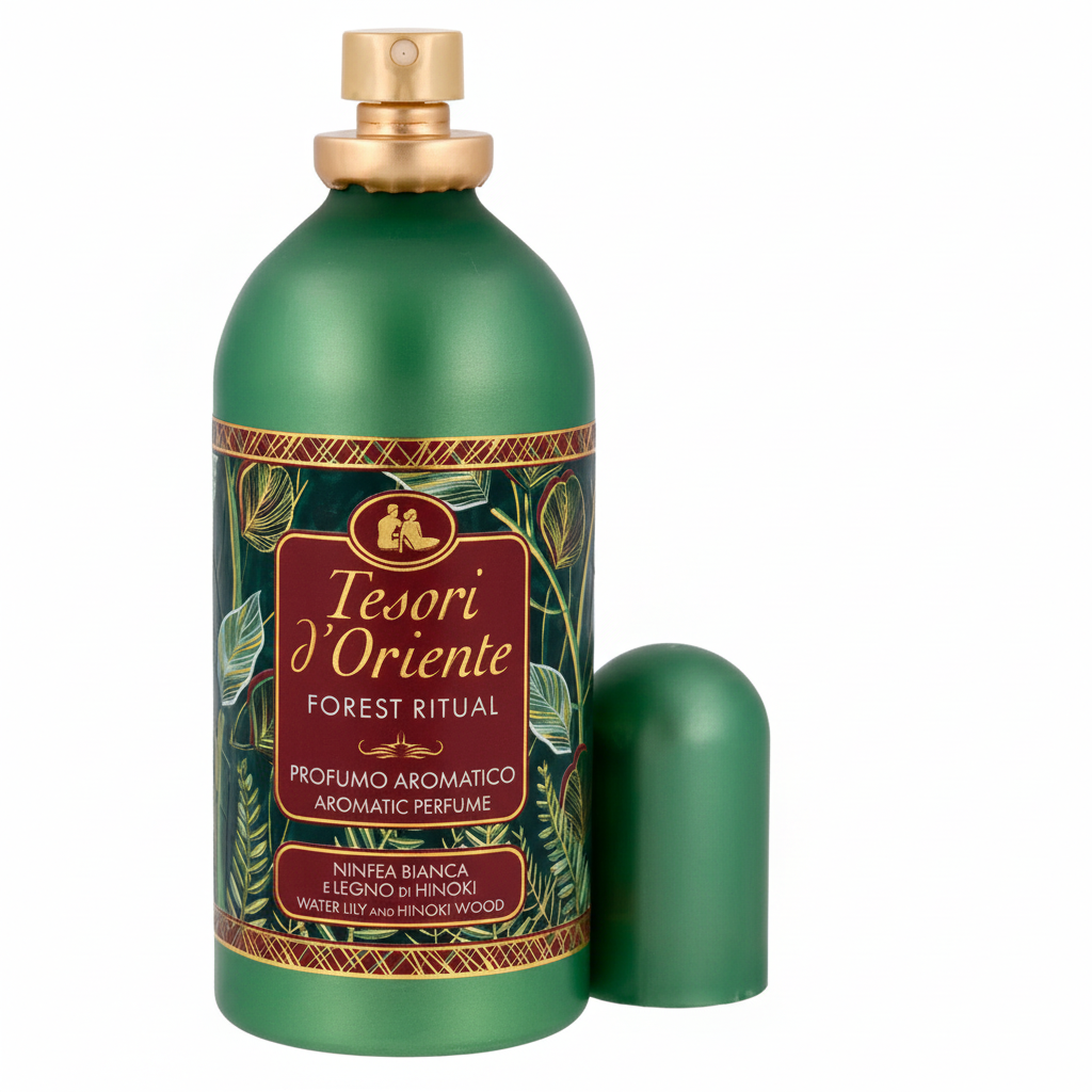 Tesori d'Oriente Forest Ritual Profumo Aromatico aromatični parfem bijeli lokvanj elegantni hinoki drvo (100ml)