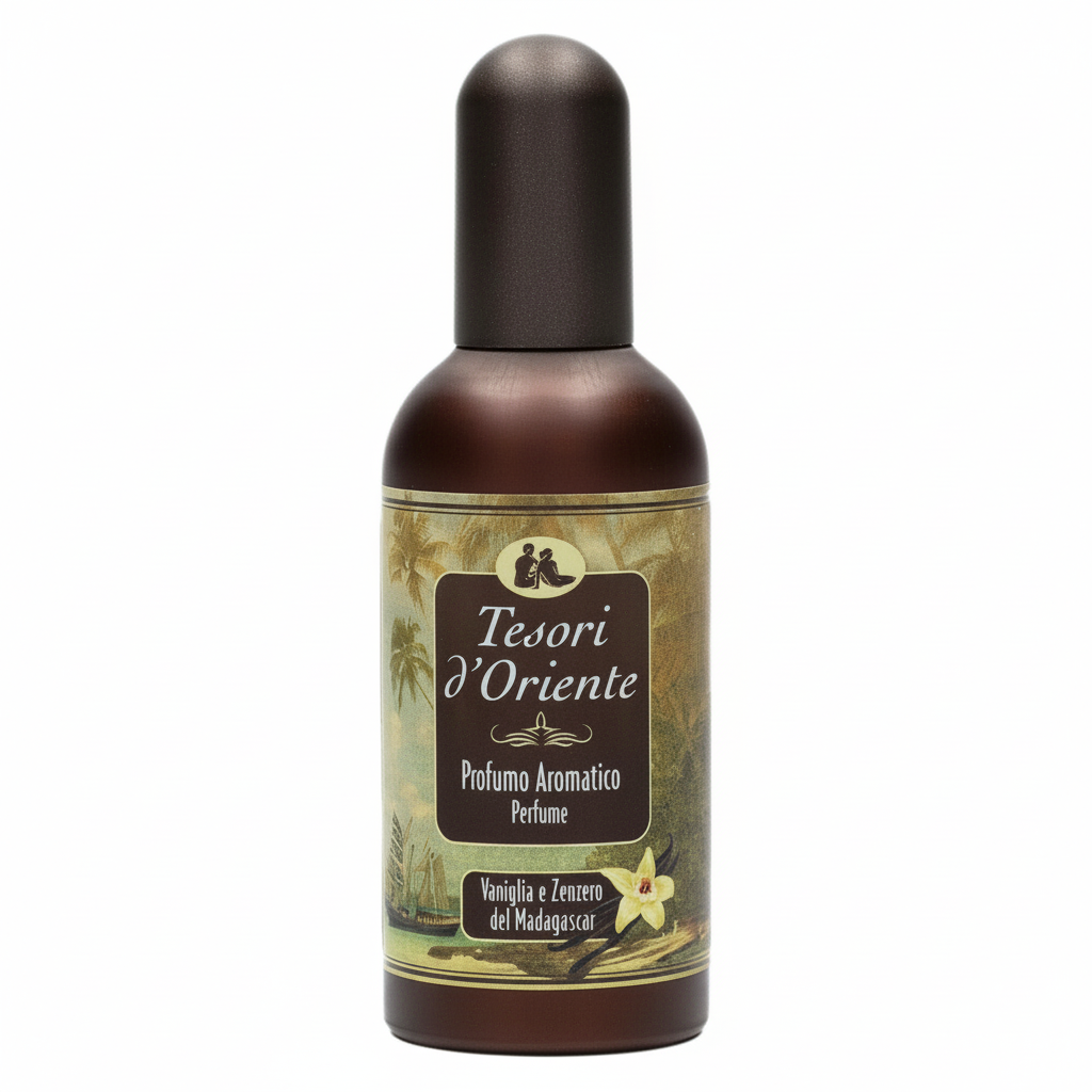 Tesori d'Oriente Profumo Aromatico Vaniglia e Zenzero del Madagascar aromatični parfem vanila i đumbir (100ml)