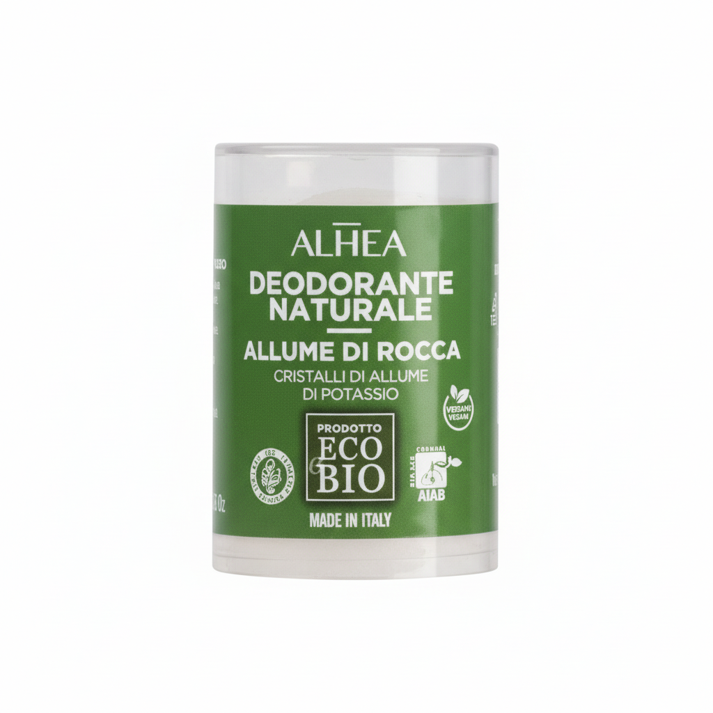 Alhea Deodorante Naturale Allume di Rocca prirodni dezodorans kristali kalijum aluma ECO BIO certificiran (60g)
