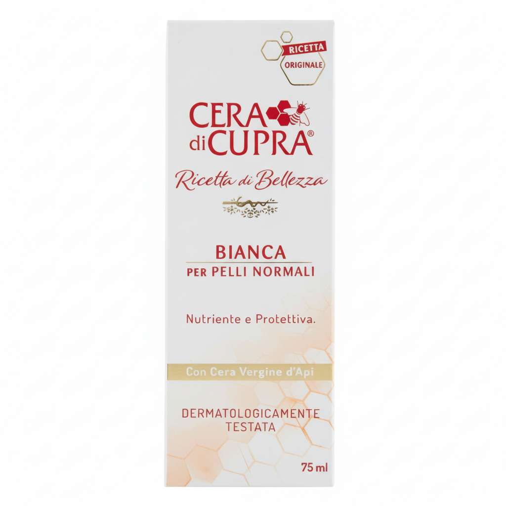 Cera di Cupra Bianca Ricetta di Bellezza krema za lice normalna koža sa pčelinjim voskom hranljiva i zaštitna originalna receptura (75ml)