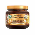 Garnier Ultra Dolce Hair Remedy Maschera Nutriente con Argan & Camelia 1 Minuto per Capelli Secchi Spenti 97% Ingredienti Naturali (340ml)