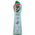 Cif Crema con Candeggina Particelle Pulenti 100% Naturali Rimuove il 100% dello Sporco Ostinato (500ml)