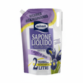 Mil Mil Sapone Liquido Talco & Iris Ricarica Maxirisparmio Mani Viso Corpo Senza Parabeni Ecologica Made in Italy (2L)