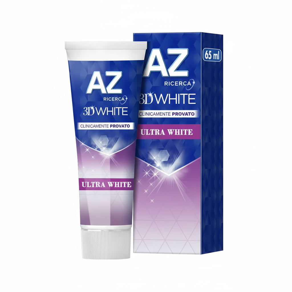 AZ 3D White Ultra White pasta za zube klinički dokazano bijeljenje ultra bijeli zubi (65ml)
