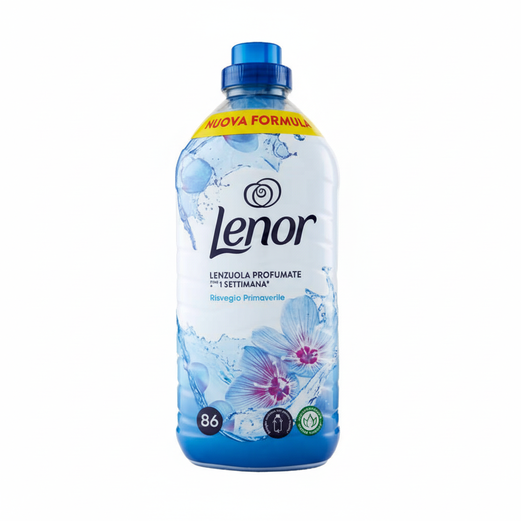 Lenor Ammorbidente Concentrato Risveglio Primaverile Lenzuola Profumate 1 Settimana (86 pranja)