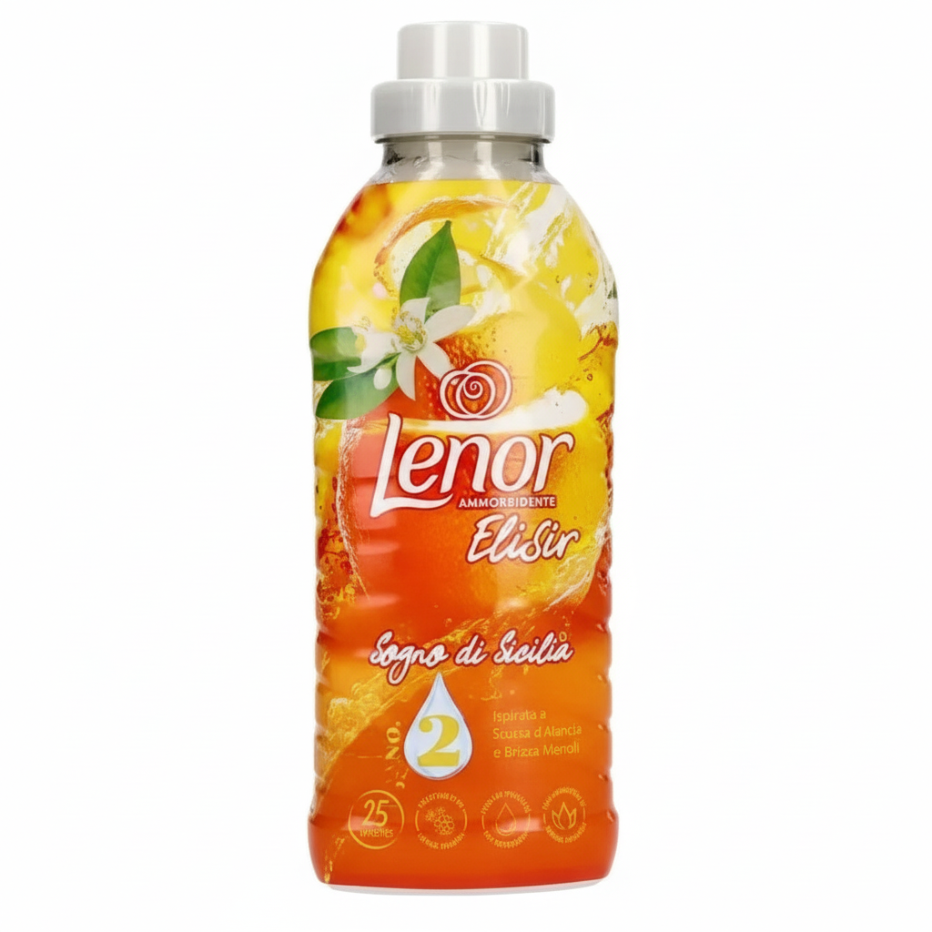 Lenor Ammorbidente Elisir Sogno di Sicilia Arancia Rossa & Fiori di Zagara No. 2 (25 pranja)