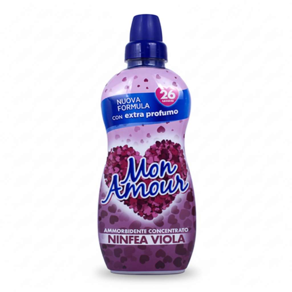 Mon Amour Ammorbidente Concentrato Ninfea Viola con Extra Profumo (26 pranja)