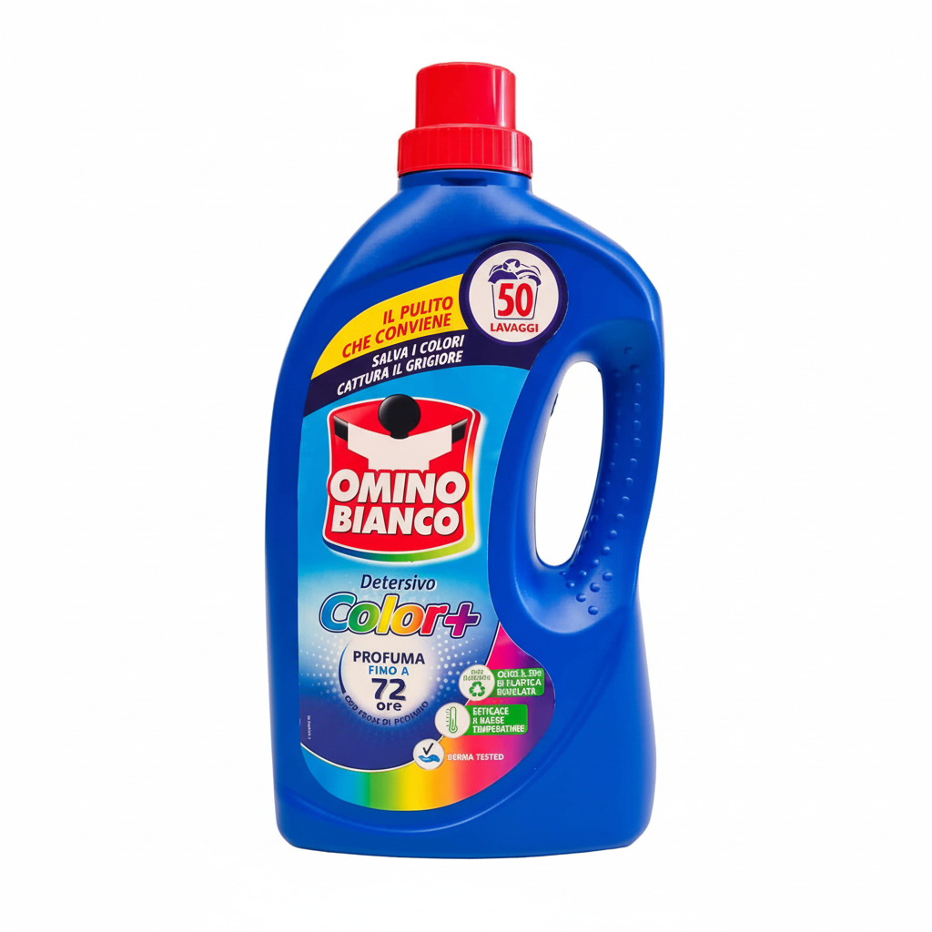 Omino Bianco Detersivo Color+ Profuma fino a 72 ore (50 pranja)