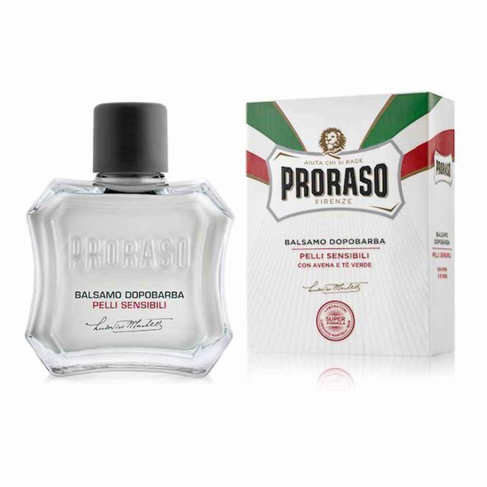 Proraso Balsamo Dopobarba Pelli Sensibili balzam poslije brijanja osjetljiva koža sa zobi i zelenim čajem super formula Firenze (100ml)